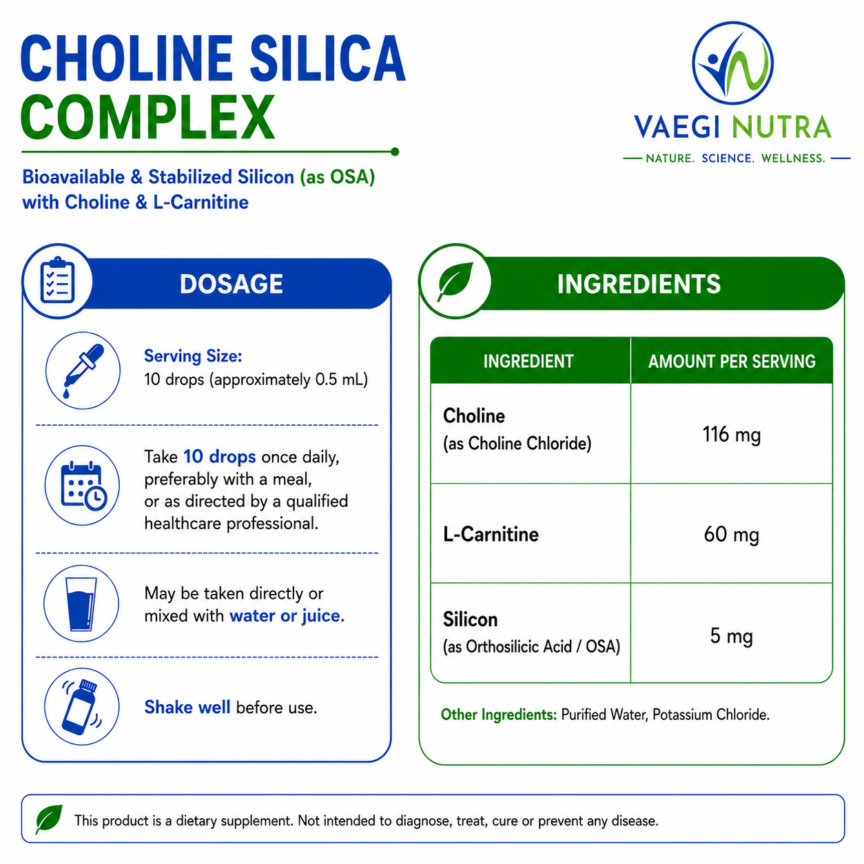 CHOLINE SILICA COMPLEX